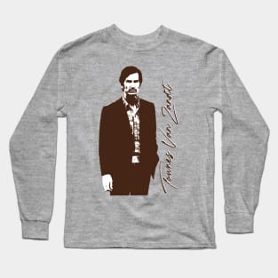 Townes Van Zandt Long Sleeve T-Shirt